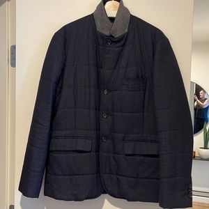 Vince Blazer Coat - Navy - Large